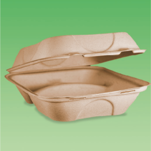#11328 10INCH ECO LUNCH BOX 3 PART CLAMSHELL 250/CTN