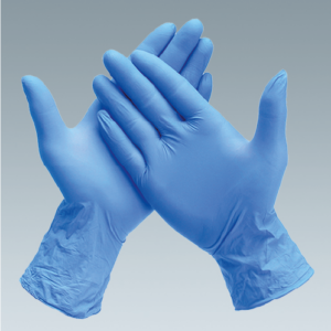 #12215 CANARY BLUE VINYL GLOVES POWDER FREE 10 X 100 INNERS/CTN