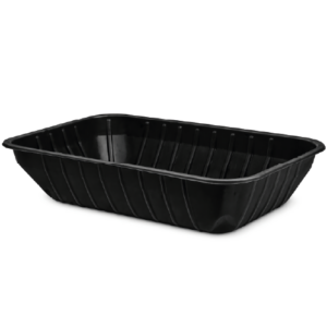 #12222 500GRAM BLACK TRAY 1000/CTN