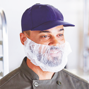 #12245 WHITE BEARD COVER DOUBLE LOOP 1000/CTN