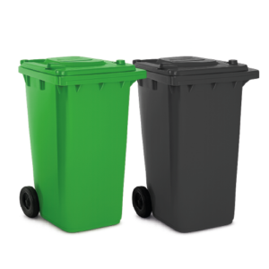 #12665 240 LITRE WHEELIE BINS ALL COLOURS AVAILABLE