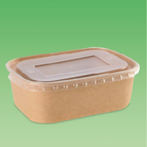 #13670 750ML KRAFT BROWN LUNCH BOX LID AND BASE 300/CTN