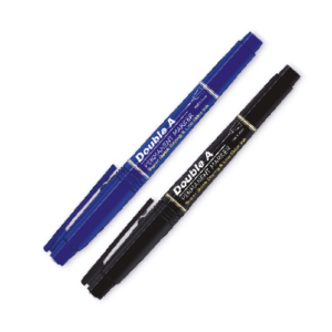 DOUBLE A PERMANENT MARKER BULLET TIP-0.5MM