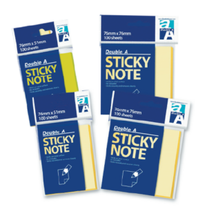 DOUBLE A STICKY NOTES
